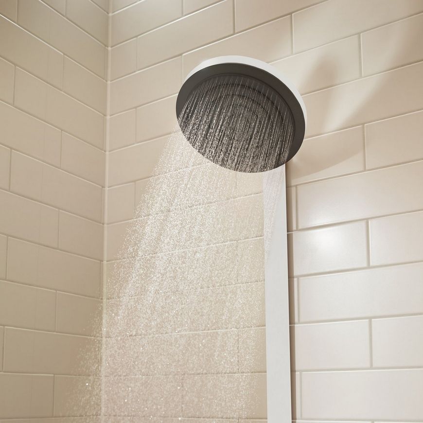 Душевая система HANSGROHE Pulsify S Showerpipe 260 2jet EcoSmart с термостатом Matt White 24241700 белая матовая - 24241700