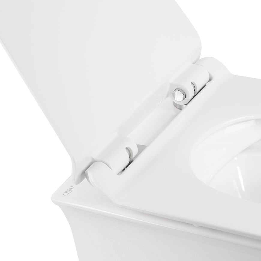 Унітаз підвісний QTAP Virgo безобідковий з сидінням Soft-close QT1833051ERW - QT1833051ERW