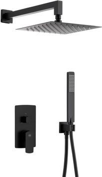 Душевая система скрытого монтажа KFA ARMATURA MOKAIT BLACK 5539-511-81 - 5539-511-81