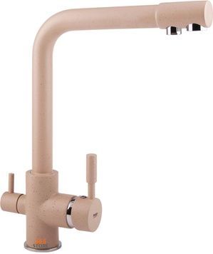 Смеситель для мойки POTATO P4098-9 с встроенным краном для питьевой воды - POTP40989