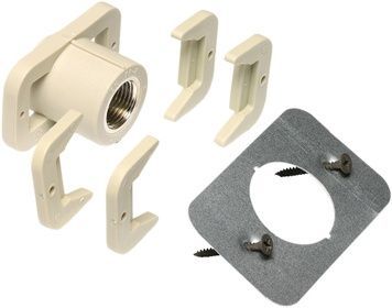 Муфта PPR WAVIN EKOPLASTIK під гіпсокартон 20х1/2" ВР - SZS02020XX