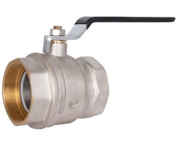 Кран шаровой прямой Thermo Alliance Base 3" ВР PN30, для воды, рычаг, латунь SD600W76 - SD600W76