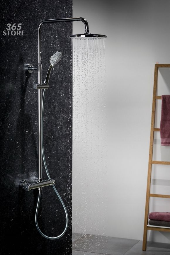 Душова система KFA ARMATURA MOZA CHROME з термостатичним змішувачем (5736-910-00) - 5736-910-00