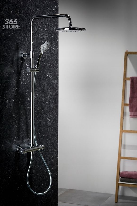 Душова система KFA ARMATURA MOZA CHROME з термостатичним змішувачем (5736-910-00) - 5736-910-00
