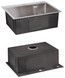 Кухонна мийка LIDZ Handmade H6050 Brushed Steel 3,0/1,0 дозатор, корзина LDH6050BRU3537147520 - LDH6050BRU3537147520 - 9