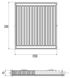 Радиатор стальной IMAS 11 (500x1200) мм боковое подключение I115001200K - I115001200K - 2