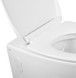 Унитаз подвесной QTAP Leo безободковый с сиденьем Soft-close QT11331002ERW - QT11331002ERW - 2