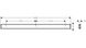 Тримач аксесуарів (настінна планка) HANSGROHE WallStoris 50 см Matt White 27902700 білий матовий
