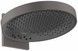 Верхній душ з тримачем HANSGROHE Rainfinity 360 3jet Brushed Black Chrome 26234340 чорний хром - 26234340 - 1