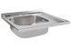 Мойка для кухни накладная Brinex 6060-L Satin 0,6 мм BRIN6060LSAT06 - BRIN6060LSAT06 - 3