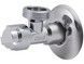 Кран приладовий буксовий ICMA 1/2"х3/4" кутовий №519 90519AE07