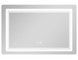 Дзеркало Qtap Cardinal CA2 800&times;600 прямокутне з LED-підсвічуванням Touch, з антизапотіванням, з димером, рег. темп. кольору (3000-6500 K) QT0478C806048457
