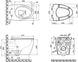 Унитаз подвесной QTAP Leo безободковый с сиденьем Soft-close QT11331002ERW - QT11331002ERW - 11