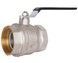 Кран кульовий прямий Thermo Alliance Base 3" ВР PN30, для води, важіль, латунь SD600W76 - SD600W76 - 1