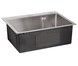 Кухонна мийка LIDZ Handmade H6050 Brushed Steel 3,0/1,0 дозатор, корзина LDH6050BRU3537147520 - LDH6050BRU3537147520 - 10