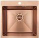 Кухонна мийка IMPERIAL D5050BR PVD bronze Handmade 2,7/1,0 мм (IMPD5050BRPVDH10) - IMPD5050BRPVDH10 - 1