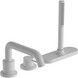 Смеситель для ванны HANSGROHE Tecturis S на 3 отверстия с sBox Matt White 73447700 белый матовый - 73447700 - 1