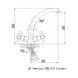 Смеситель для мойки Q-TAP Dominox CRM 272 - QTDOMCRM272 - 3