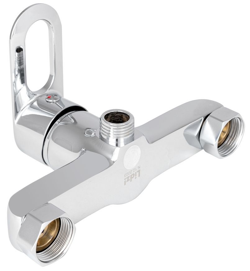 Змішувач для душу Lidz Latwa 010 з душовим гарнітуром Chrome LDLAT010CRM45416 - LDLAT010CRM45416