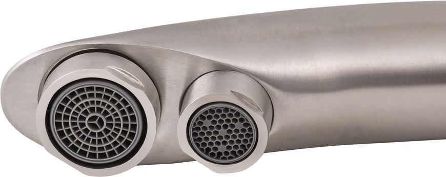 Змішувач для кухні LIDZ Aria 020F2 Nickel з вбудованим краном для питної води LDARI020F2NKS28781 - LDARI020F2NKS28781
