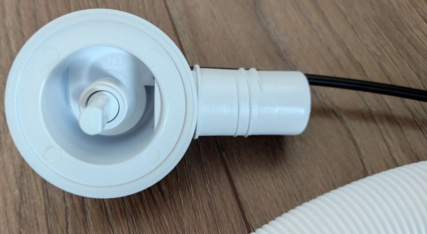 Сифон McALPINE автоматический для ванны HC31M-WH белый - HC31-MWH