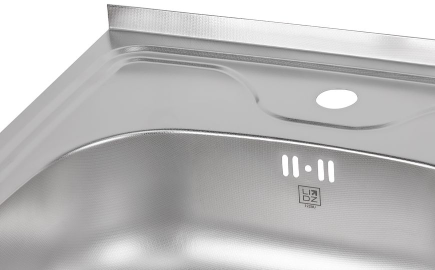 Кухонна мийка LIDZ 5060 Decor 0,6 мм (160) - LIDZ506006DEC