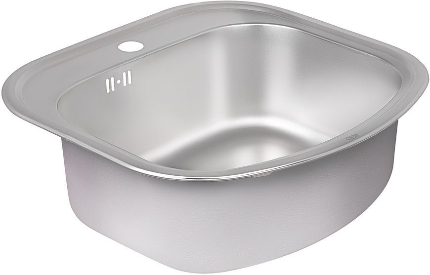Кухонна мийка QTAP 4947 Satin 0,8 мм (185) - QT4947SAT08