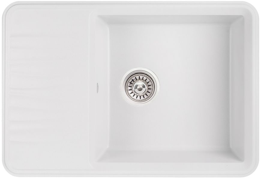 Кухонна мийка QTAP CS 7440 White (QT7440WHI650) - QT7440WHI650
