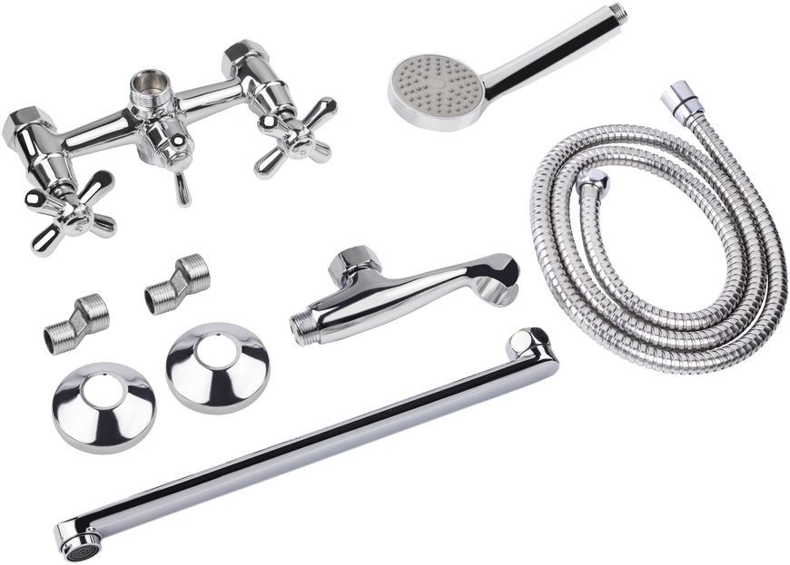 Змішувач для ванни LIDZ Dominox 143K довгий вилив LDDOM143KCRM35531 - LDDOM143KCRM35531