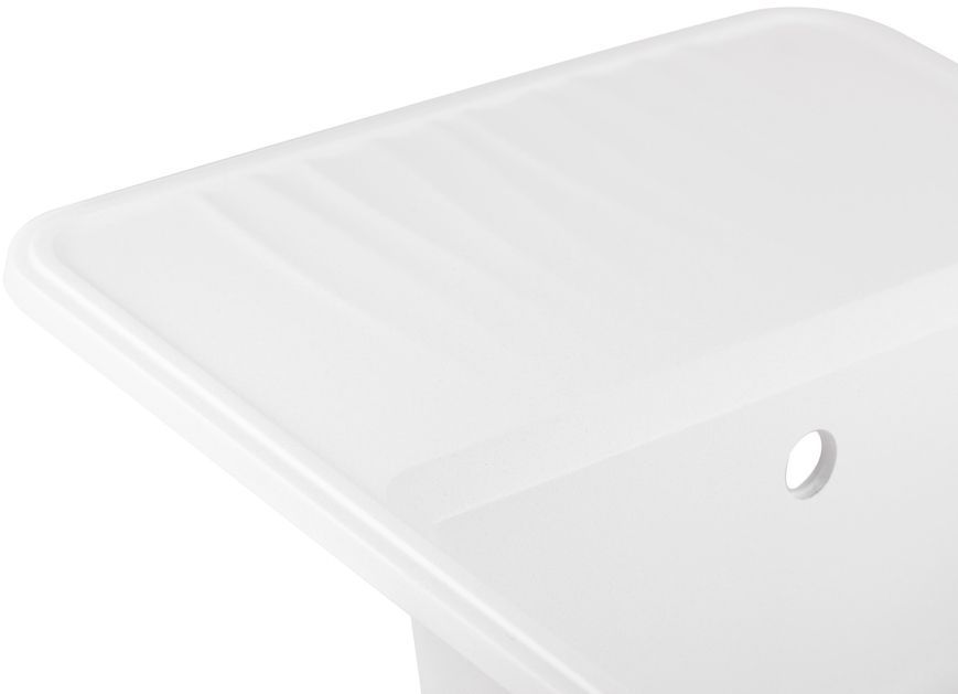 Кухонна мийка QTAP CS 7440 White (QT7440WHI650) - QT7440WHI650