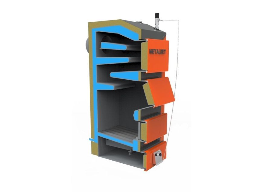 Твердопаливний котел METALBET Aqua Classic Bio 50 kW - ACB50