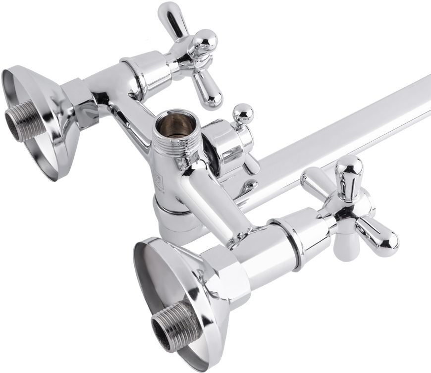 Змішувач для ванни LIDZ Dominox 143K довгий вилив LDDOM143KCRM35531 - LDDOM143KCRM35531