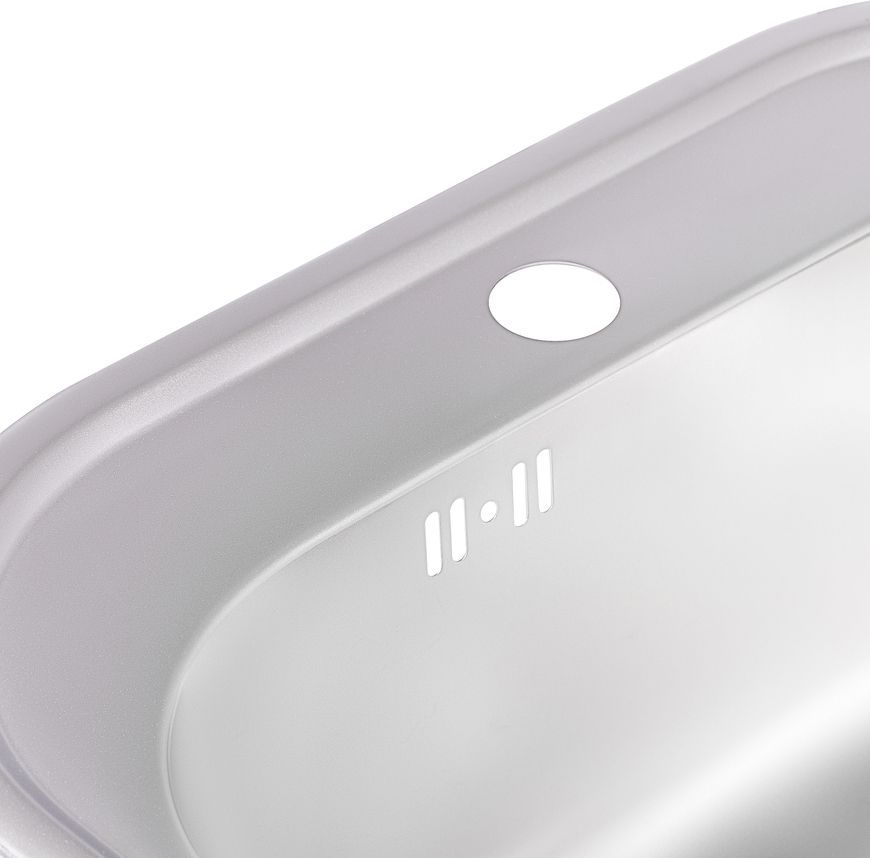 Кухонна мийка QTAP 4947 Satin 0,8 мм (185) - QT4947SAT08