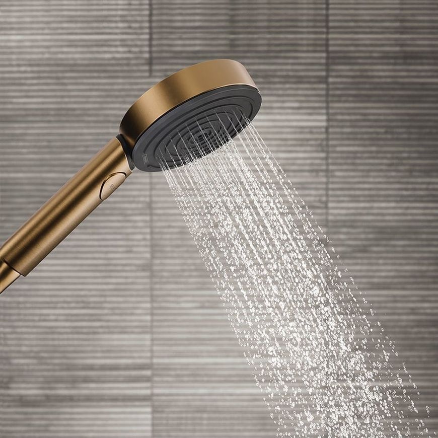 Душова система HANSGROHE Pulsify S Showerpipe 260 2jet з термостатом Brushed Bronze 24240140 бронза - 24240140