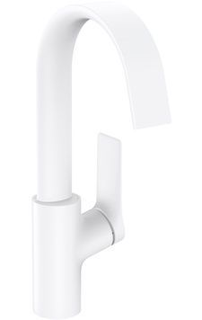 Змішувач для раковини HANSGROHE Vivenis 210 поворотний Matt White 75032700 білий матовий - 75032700