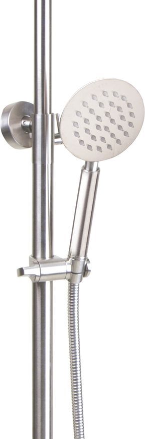 Душевая система LIDZ Adam 1005 Nickel с смесителем и изливом LIDZNKS113100615 - LIDZNKS113100615