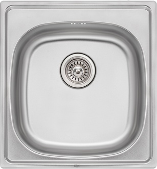 Кухонна мийка QTAP 5047 Satin 0,8 мм (180) - QT5047SAT08