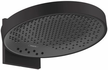 Верхний душ с держателем HANSGROHE Rainfinity 360 3jet Matt Black 26234670 черный матовый - 26234670