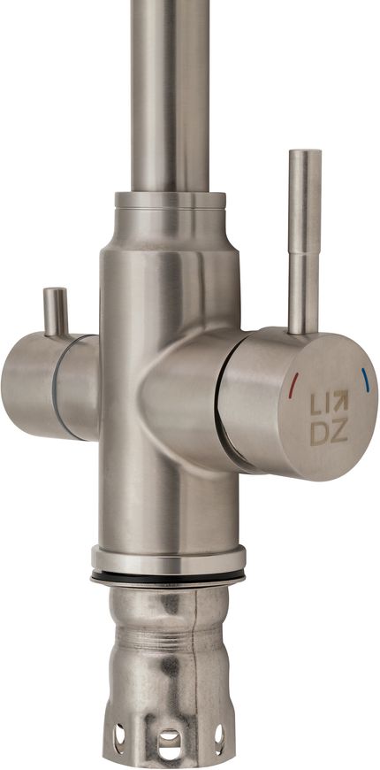 Змішувач для кухні LIDZ Aria 020F1 Nickel з вбудованим краном для питної води LDARI020F1NKS34941 - LDARI020F1NKS34941