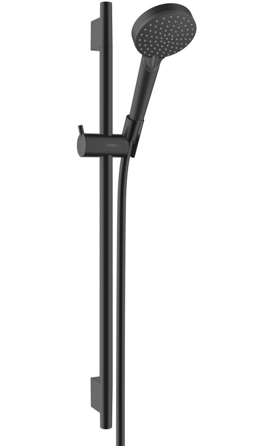 Комплект для душа скрытого монтажа (душевая система) HANSGROHE EcoSmart 200 Vernis Blend 6 в 1 20230002 черный матовый - 20230002