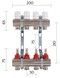 Колектор з витратомірами Thermo Alliance Standart 1" 4 виходи 3/4" + євроконуси 3/4''х16&times;2 SD235W448885 - SD235W448885 - 4