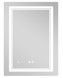 Дзеркало Qtap Cardinal CA2 600х800 прямокутне з LED-підсвічуванням Touch, з антизапотіванням, з димером, рег. темп. кольору (3000-6500 K) QT0478C608048453
