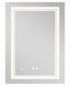 Дзеркало Qtap Cardinal CA2 600х800 прямокутне з LED-підсвічуванням Touch, з антизапотіванням, з димером, рег. темп. кольору (3000-6500 K) QT0478C608048453