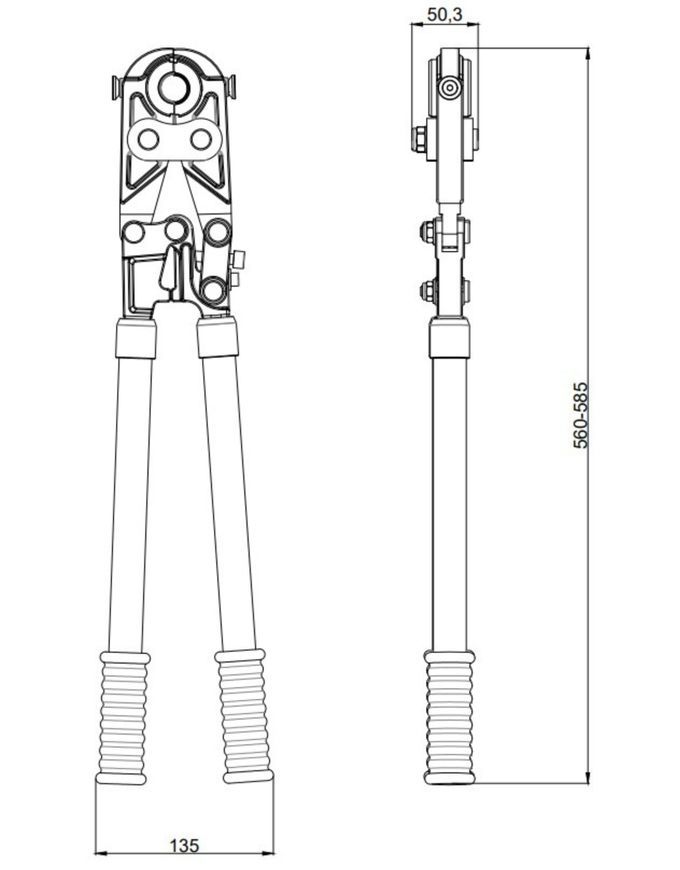 Інструмент для прес-фітингу Thermo Alliance d16-32 ручний STD-402