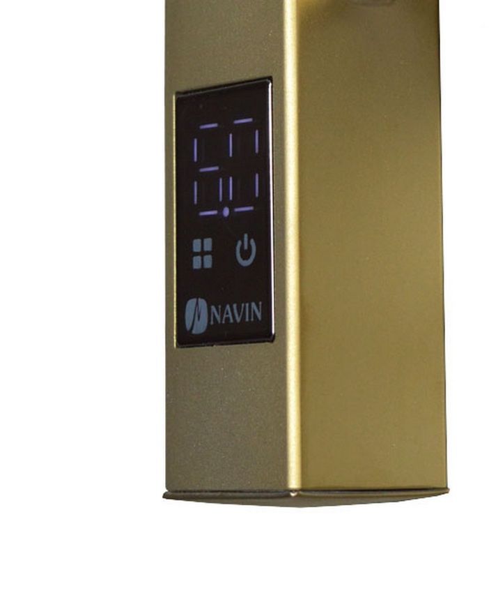 Полотенцесушитель электрический NAVIN Авангард 480х800 Sensor левый матовое золото 10-728153-4880 - 10-728153-4880