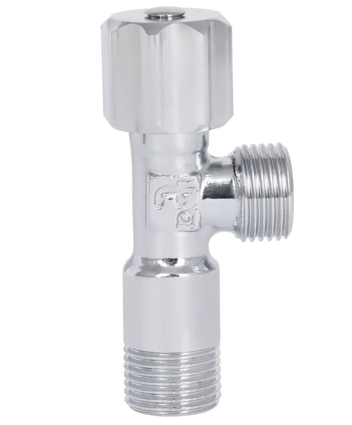 Кран приладовий кутовий Thermo Alliance Standart 1/2" ЗР латунь, вентильна букса SF3441515