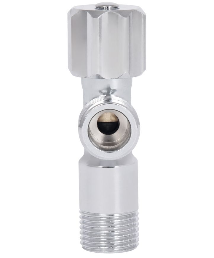 Кран приладовий кутовий Thermo Alliance Standart 1/2" ЗР латунь, вентильна букса SF3441515