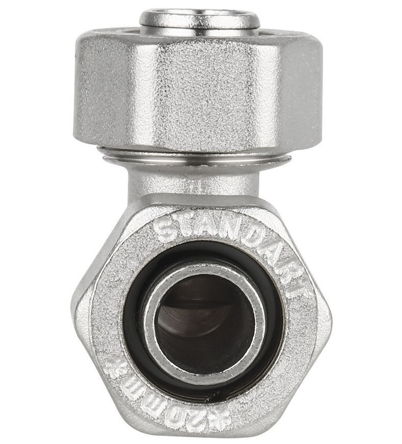 Уголок обжимной Thermo Alliance Standart 20х20 разборный латунь SD155W2020
