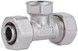 Тройник обжимной SD Plus 20х1/2"х20 ВР разборный латунь SD159W201520