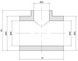 Трійник PPR ALFA PLAST 40х25х40 APRETE4025X - APRETE4025X - 2